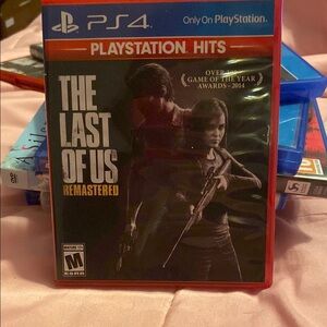 The Last of Us Remastered for PS4 - Red Case